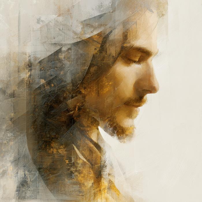 Abstract fine-art portrait study